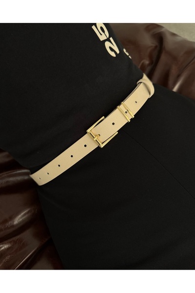 LİA KEMER Takim Tokali Gold Belt, Jacket Belt, Pants Belt, Daily Belt
