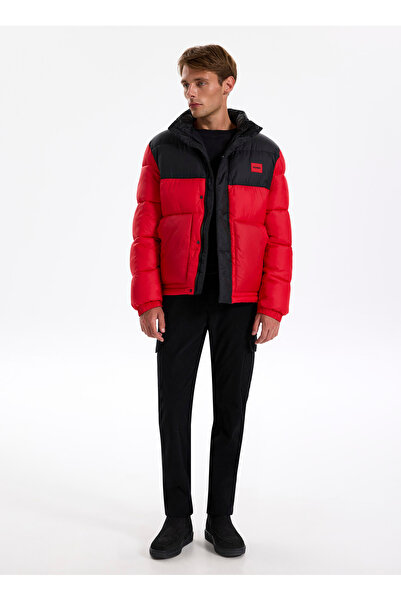 HUGO Kırmızı - Siyah Erkek Mont 50505904_Balto2411