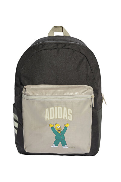 adidas Hnědo-béžový chlapecký batoh JM4466 Y SIM BPK