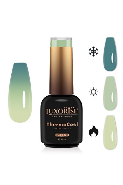 LUXORISE Oja semipermanentă termică ThermoCool cu ​​3 culori - Summer Cocktai...