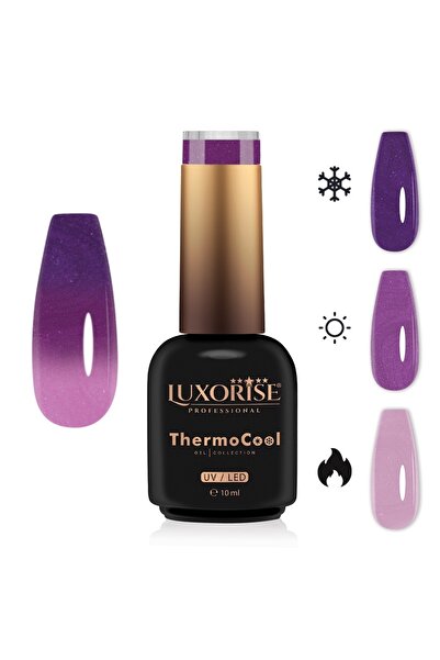 LUXORISE ThermoCool 3-Color Thermal Semi-Permanent Nail Polish - Moody Princess 10ml