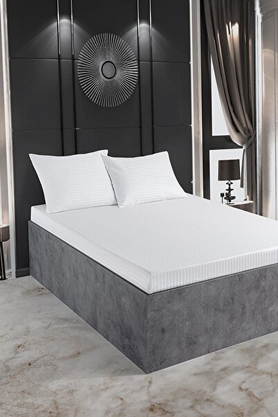 VAROL Zeus Series Cotton Satin Double Sheet Set