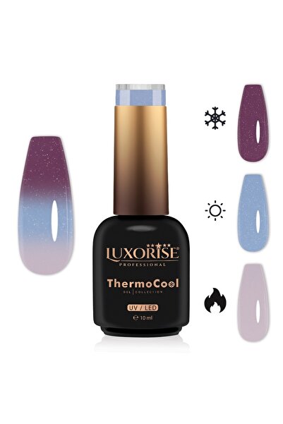 LUXORISE Термолак за нокти ThermoCool 3-цветен - Heaven Bliss 10ml