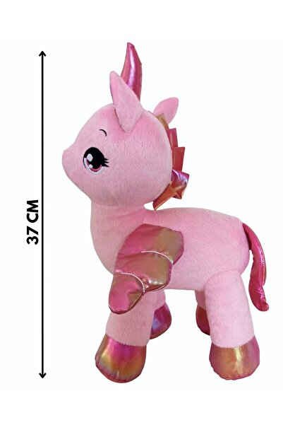 Shem Peluş Kanatlı Unicorn 37 Cm
