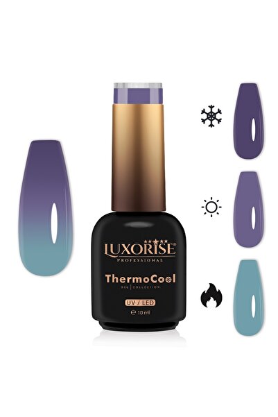 LUXORISE Oja semipermanentă termică ThermoCool cu ​​3 culori - Celestial Drea...