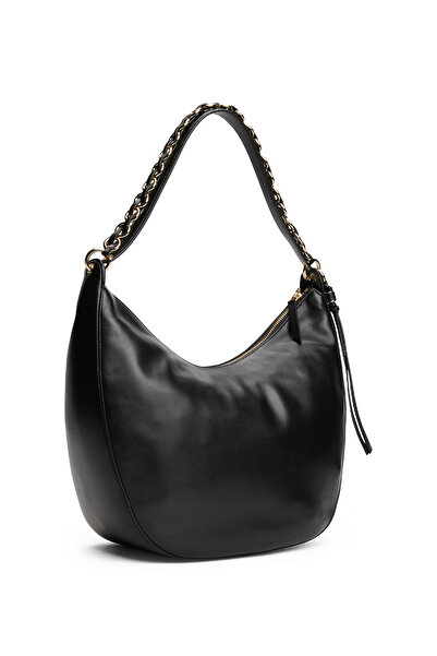 Tommy Hilfiger Deri Siyah Kadın Omuz Çantası AW0AW17468