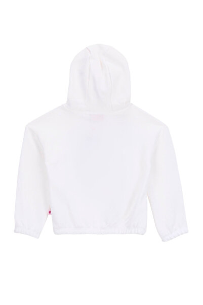 Barbie Baskılı Kız Çocuk Ekru Sweatshırt BRB5WG-SWT6031
