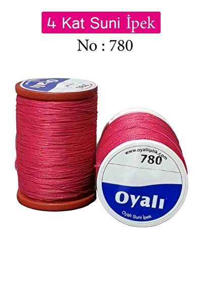 Genel Markalar Oyalı 4 Kat Suni İpek İplik İğne Oyası Boncuk İpi Tığ Oyası No...