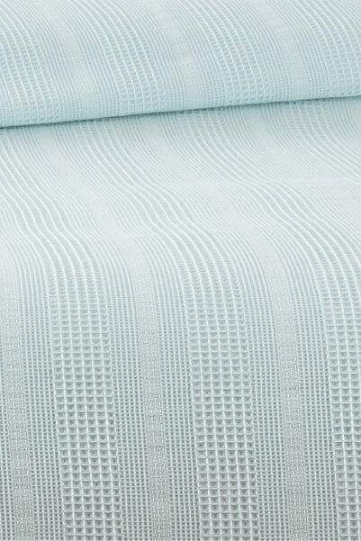 Sevim 100% Cotton Double Kopanaki Lace Honeycomb Pique 210X230 Cm-Mint Green