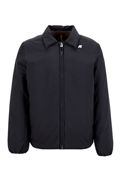 K-Way Siyah - Kahve Erkek Mont K4131JW_BRUNIK ST THERMO DOUBLE