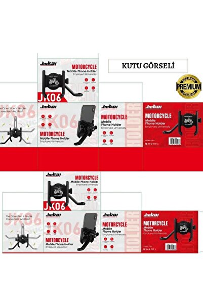 JİEKAİ Motosiklet Uyumlu telefon tutucu Ayna bağlantılı jk06