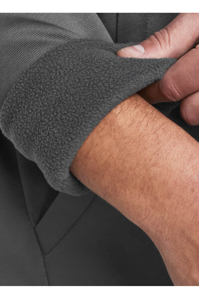 Under Armour 1373353-025-UA Armour Fleece Hoodie Gri Kapüşon Yaka Normal Düz Erkek Sweatshırt