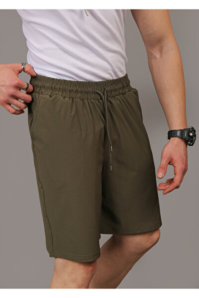 EydaMoon Φαρδύ κομμένο ύφασμα αλεξίπτωτου γρήγορου στεγνώματος Αθλητικό σορτς με κορδόνια στη μέση