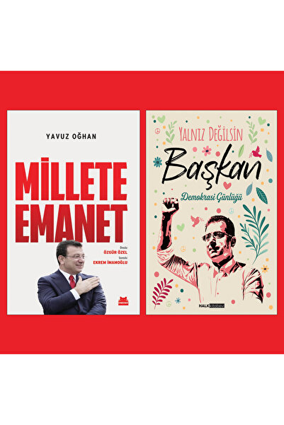 Halk Kitabevi Millete Emanet ve Yalnız Değilsin Başkan