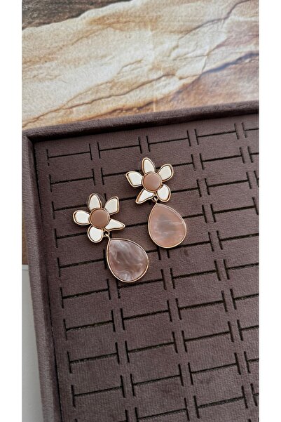 KAD COLLECTION Pinterest Brown Flower Earrings
