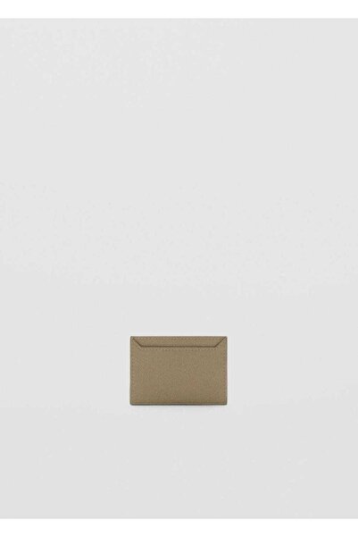 MANGO Woman Safiano görünümlü kartlık