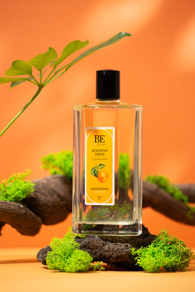 BE PARFÜM Mandalina Kolonyası 200 ml Cam Şişe