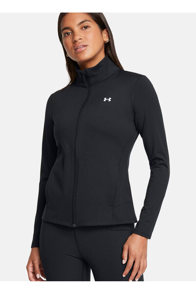 Under Armour 1388650-001-Motion Jacket EMEA Siyah Normal Düz Kadın Zip Ceket