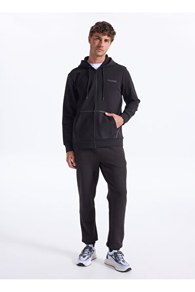 Discovery Expedition D5WM-EA3834 Siyah Relaxed Düz Erkek Eşofman Altı