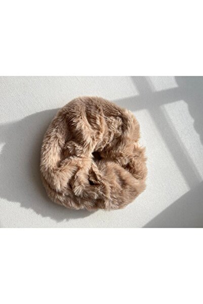 gül sezgin butik WOMEN'S PLUSH FEATHER XXL TOBEL BUCKLE