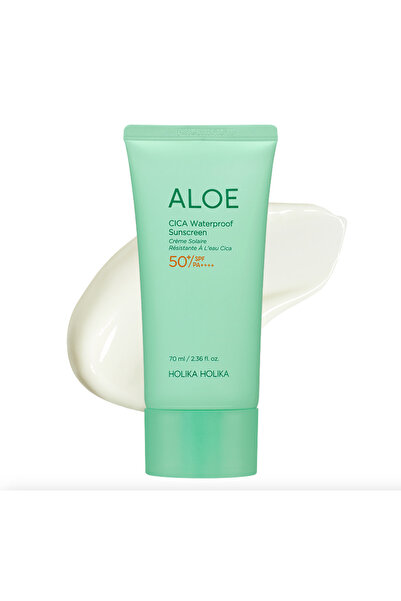 Holika Holika Aloe Cıca Waterproof Sunscreen Spf50 ( Hassas Ciltler Için Suya...
