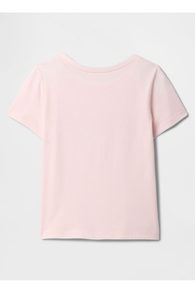 GAP Plain Pink Baby T-Shirt 710283004-A