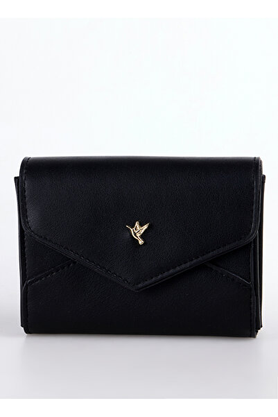 Fabrika Siyah Kadın Cüzdan ADARA-JAHE