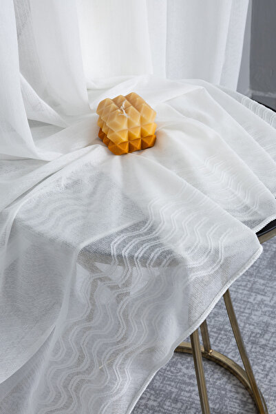 Brillant Living Room Bedroom Plain Avant-Garde New Season 2025 1/3 Dense Pleated Tulle Curtain Cra