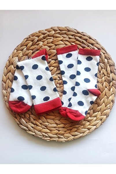 Panowill Design Baby Boy Girl Dotted Mother Baby Socks Set Mother Baby Combination