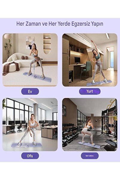 Raidan Kayak Katlanabilir Egzersiz Aleti Aç kapa Pilates Tahtası Spor Aleti Karın Direnç