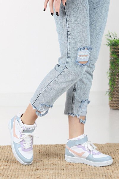 Lambırlent 2185 Unisex (Kadın-Erkek) Boğazlı Spor Ayakkabı