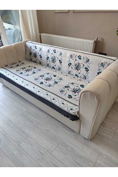 maison aura KOLTUK ÖRTÜSÜ SÜNGERLİ KAYMAZ