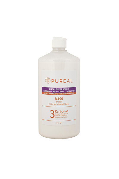 Pureal Doğal Ovma Kremi & Karbonat Bazlı Temizleyici