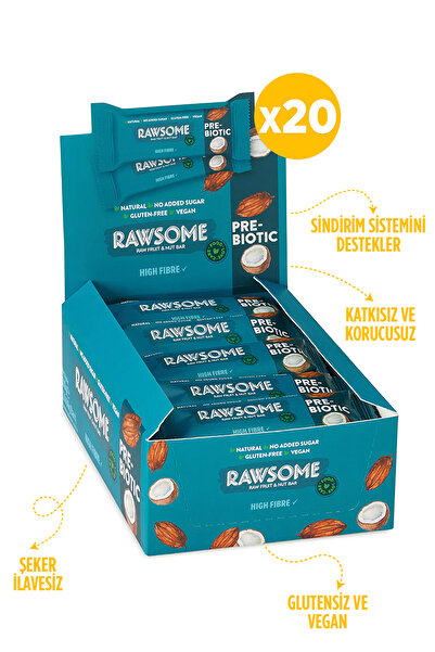 Rawsome Prebiotik Bar Glutensiz Ve Vegan 30g X 20 Adet