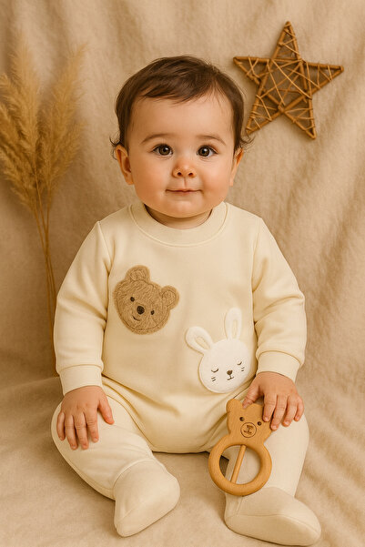 AKİ MODA KİDS New Born Baby Jumpsuit