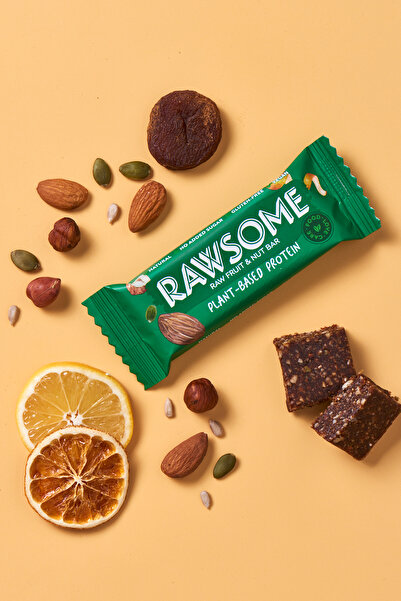 Rawsome Vegan Protein Bar Glutensiz 40g X 16 Adet