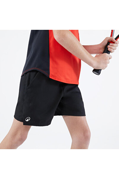Decathlon Kuikma Çocuk Tenis Şortu - Siyah - TSH Dry