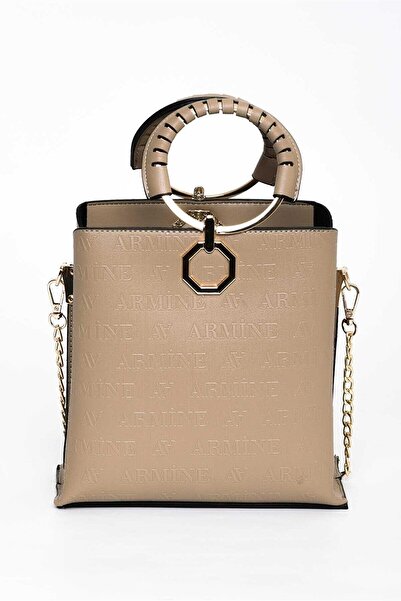 Armine 260 Kadın Lazer Baskılı El & Omuz Çantası