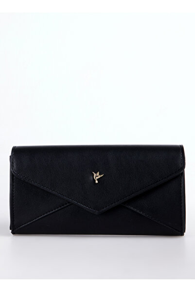 Fabrika Siyah Kadın Cüzdan ADARA-JARVIS