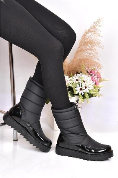 Papuçsepeti 2244 Kadın Kaymaz Taban Kürklü Termal Kar Botu