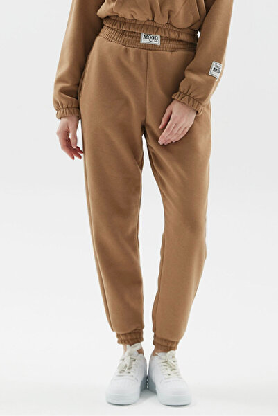 Mood Lab Kadın 3 İplik Şardonlu Lastikli Eşofman Altı