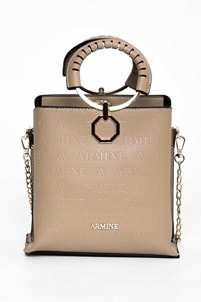 Armine 260 Kadın Lazer Baskılı El & Omuz Çantası