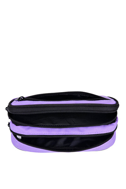 GAP Lilac Girl's Pencil Bag 3 Compartment Pen Bag