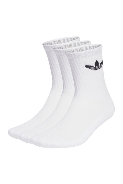 adidas IJ5616 TR CREW S 3P Beyaz Unisex Çorap