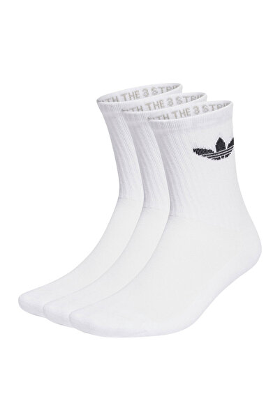 adidas IJ5616 TR CREW S 3P Beyaz Unisex Çorap