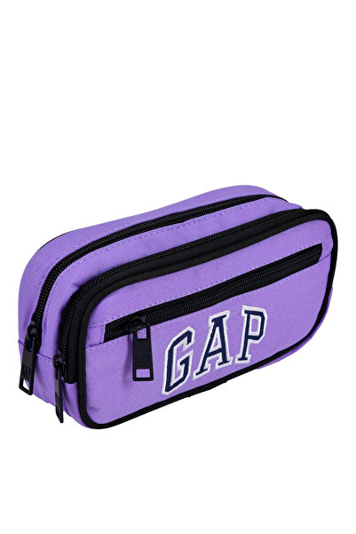 GAP Lilac Girl's Pencil Bag 3 Compartment Pen Bag