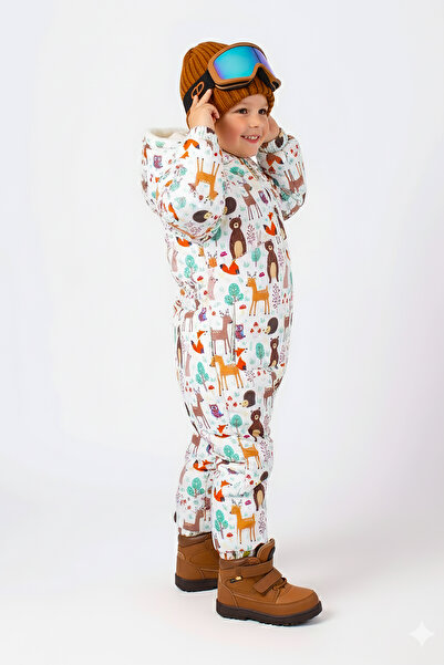 ekozmonot bebek tulumları Unisex Bebek Ve Çocuklar Için Astronot Tulumu - Su Ve Rüzgar Geçirmez