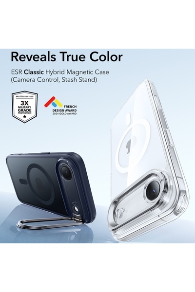 ESR Θήκη για iPhone 17 Air, Κλασική υβριδική βάση HaloLock, Μπλε