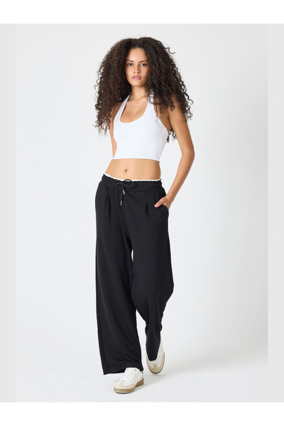 MODA Γυναικεία ζώνη Λευκή συνδυασμός υφασμάτων Πλισέ Λεπτομερής Μοντέρνα Υφασ...