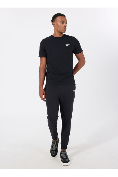Reebok LC 8007 NEW ID REG JOGGER Siyah Lastikli Bel Regular Fit Erkek Eşofman...